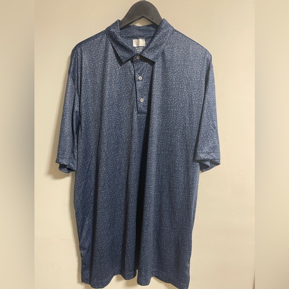 Greg Norman Collection Other - Greg Norman Collection Navy Patterned Polo Shirt